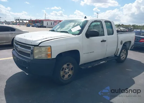 2008 Chevrolet Silverado 1500 Work Truck from USA, damaged, VIN 1GCEC19X58Z277902